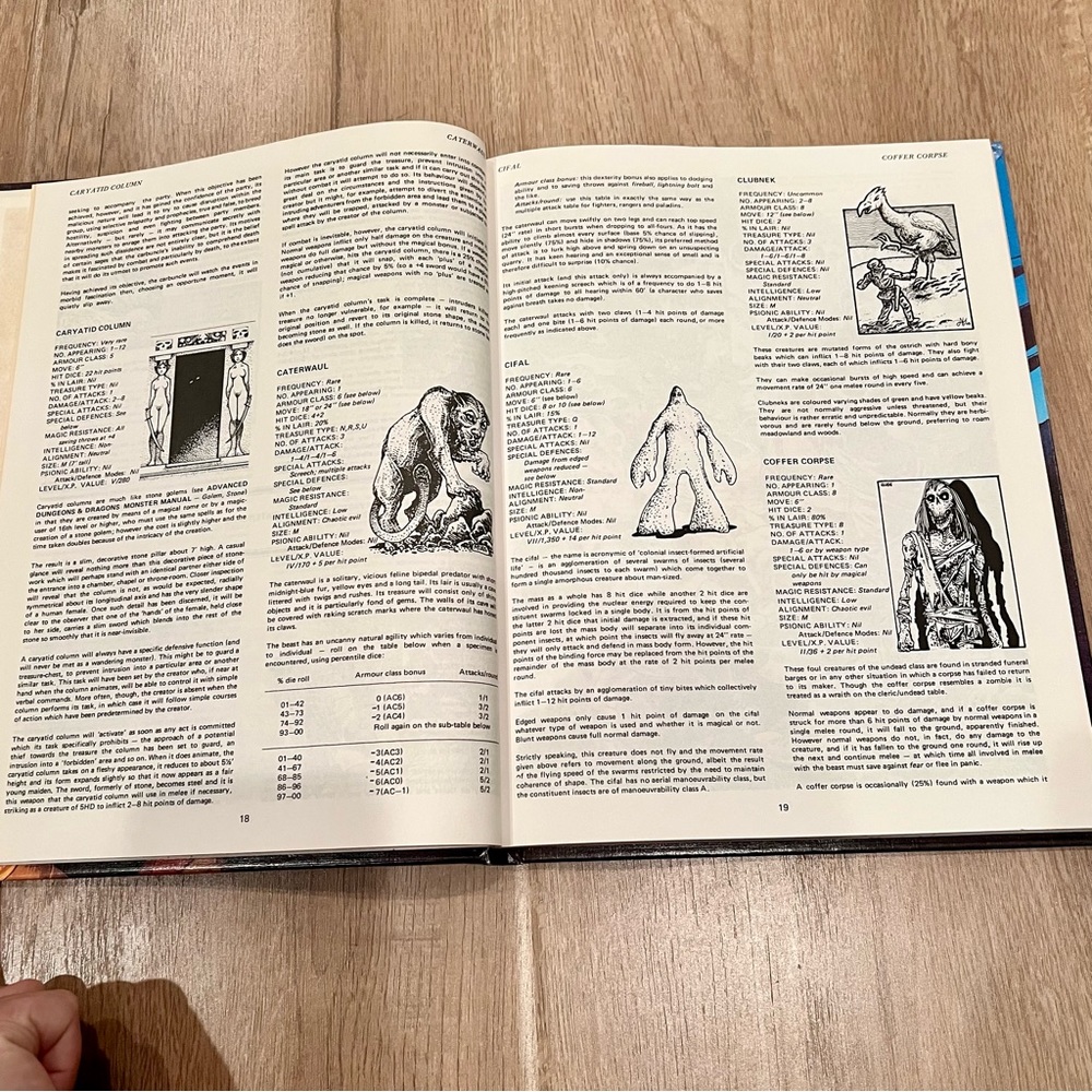 Advanced Dungeons And Dragons AD&D Fiend Folio 1st Edition 1981 TSR Comic Book - Picture 6 of 6